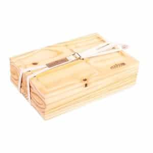 Tablas Con División Para Carne Y Ensalada Set X 4 | ASAPARRI