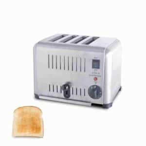 Tostadora Eléctrica Comercial Acero Inoxidable 4 Panes | SIKLA