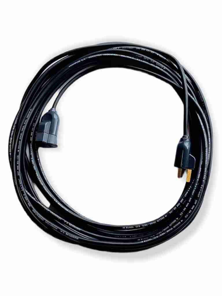 Prolongación / Alargadera cable plano blanco 2 x 0,75 mm de 5