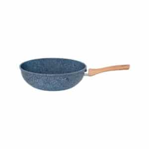 Wok Antiadherente Forjado Apto Inducción Gris 28 Cm | JOVIFEL