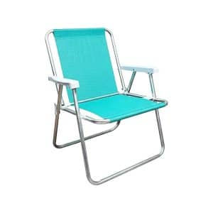 Silla Alta Sillón Playero Plegable Liviano De Aluminio | MOR