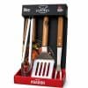 Set Asador Parrillero Acero Inoxidable 3 Utensilios | JOVIFEL