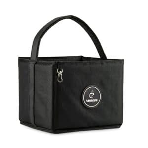 Canasta Matera Bolso Matero Impermeable Negro | UN MATE