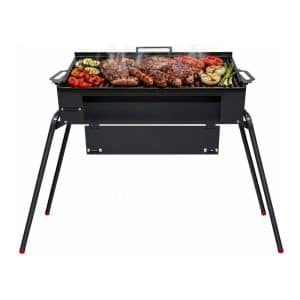Parrilla Móvil Plegable Con Grasera | BROSEN